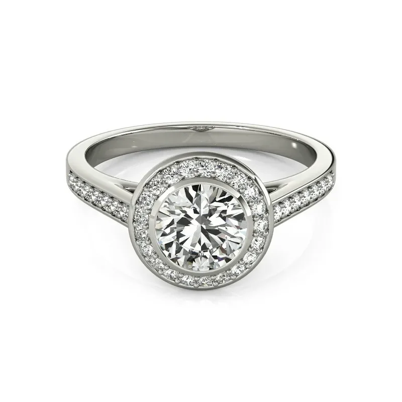 925 Sterling Silver 3 Carat All Moissanite Ring For Women Wedding Band Engagement Rings
925 Sterling Silver 3 Carat All Moissanite Ring For Women Wedding Band Engagement Rings