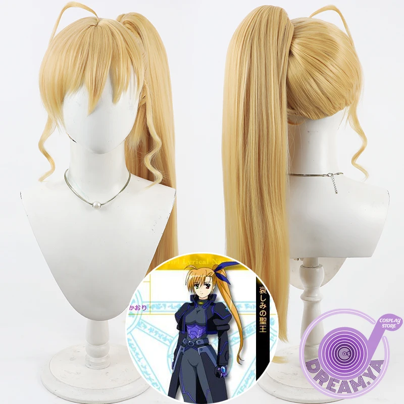 Takamachi Vivio Cosplay Wig Magical Girl Golden Long Synthetic Hair Heat Resistant Halloween Role Play Party Carnival + Wig Cap
Takamachi Vivio Cosplay Wig Magical Girl Golden Long Synthetic Hair Heat Resistant Halloween Role Play Party Carnival + Wig Cap