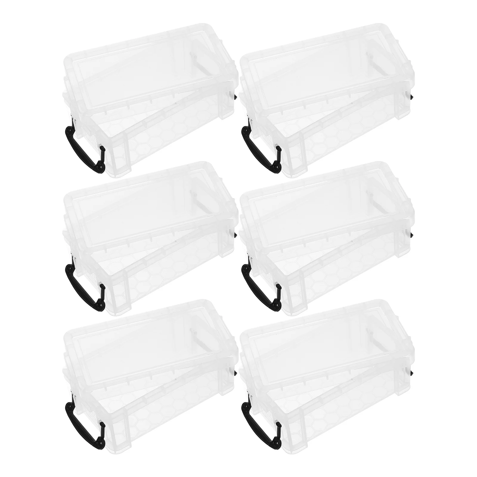 6pcs Clear Pencil Boxes Storage Containers Transparent Secure Lock Plastic Office School Travel Jewelry Medication
6pcs Clear Pencil Boxes Storage Containers Transparent Secure Lock Plastic Office School Travel Jewelry Medication