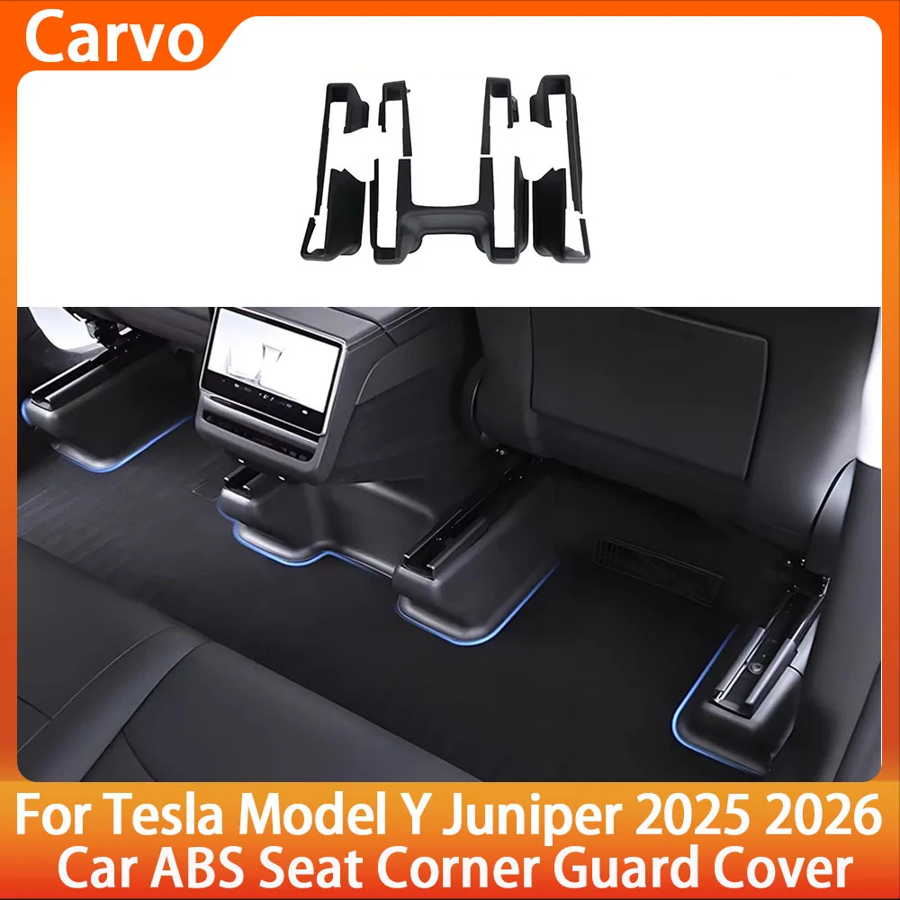 For Tesla Model Y Juniper 2025 Under Seat Corner Guard ABS Seat Slide Rails Protector Cover Anti-Kick Decorative Car Accessories
For Tesla Model Y Juniper 2025 Under Seat Corner Guard ABS Seat Slide Rails Protector Cover Anti-Kick Decorative Car Accessories