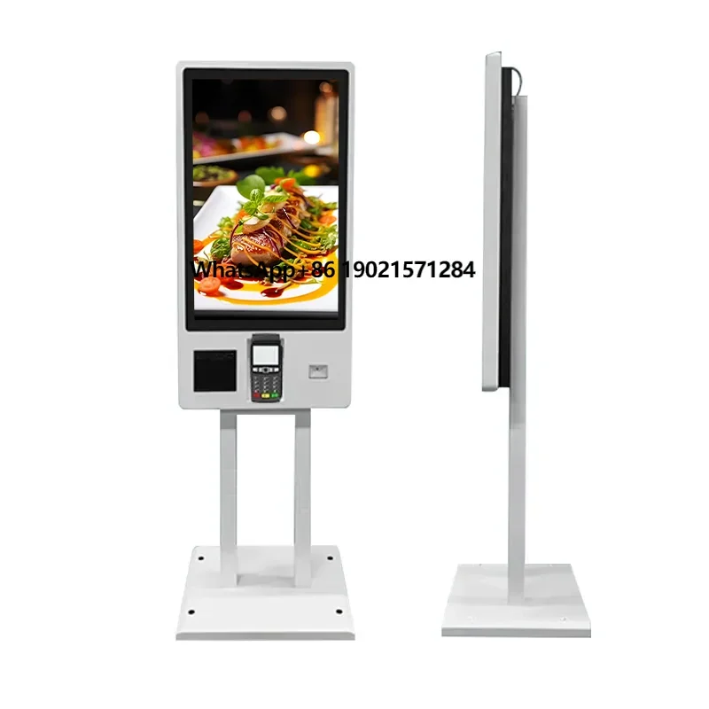 21.5-32\" Fast Food Interactive Self-Service Payment Kiosk with Touch Screen POS Built-in NFC SDK for Self-Ordering Restaurants
21.5-32\" Fast Food Interactive Self-Service Payment Kiosk with Touch Screen POS Built-in NFC SDK for Self-Ordering Restaurants