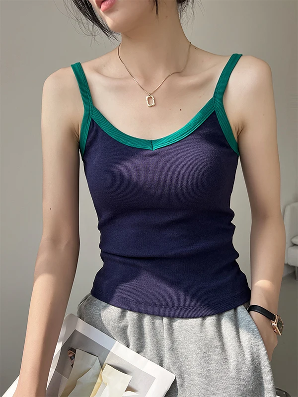White Sports Bra Top Women's Svel Vest 2025 New Summer Outdoor Wear Inner Match Slim Fit No Sve Top with Chest Pad
White Sports Bra Top Women's Svel Vest 2025 New Summer Outdoor Wear Inner Match Slim Fit No Sve Top with Chest Pad