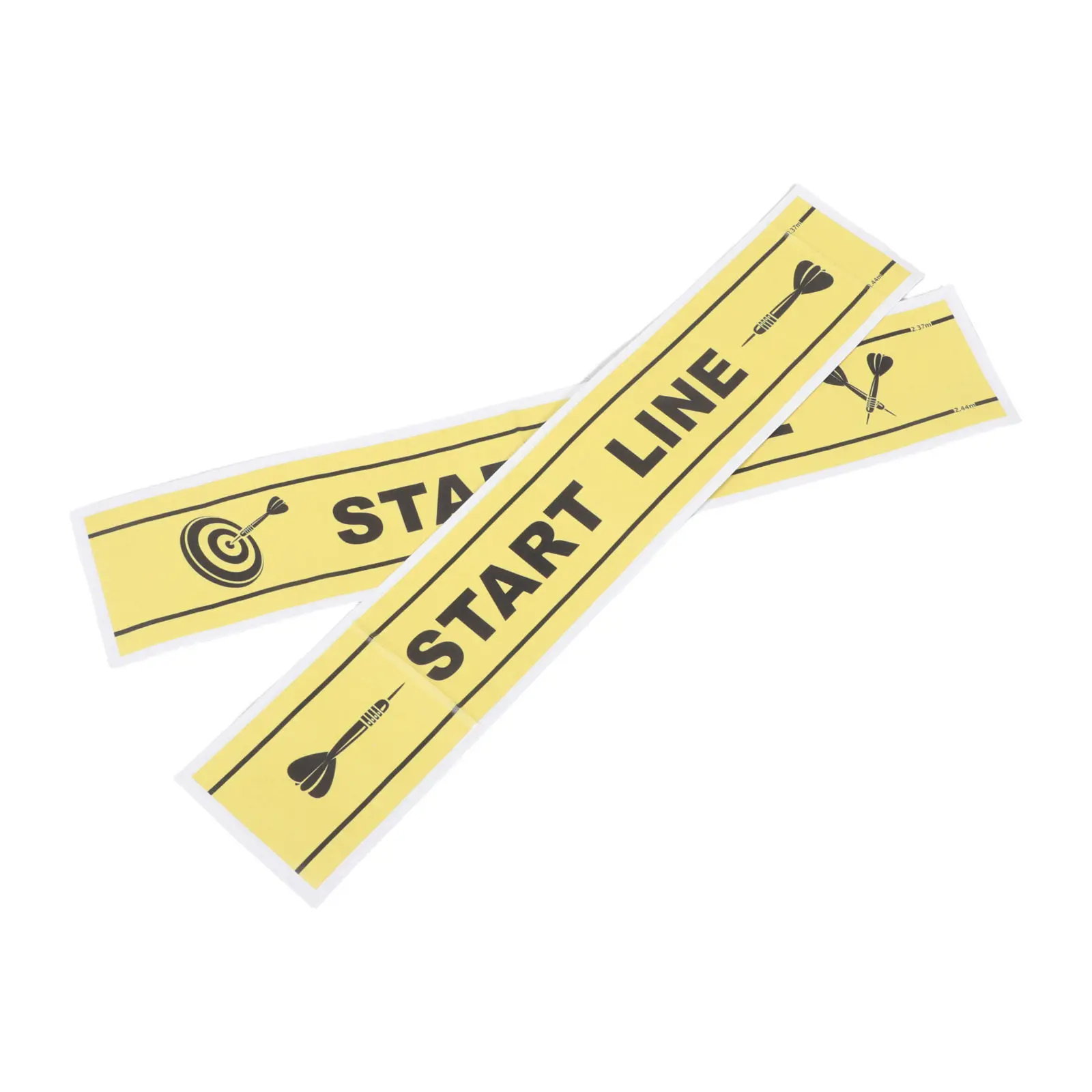 2Pcs High Visibility Dart Throw Line Floor Marker Sticker Self Adhesive Waterproof PVC Dart Toe Line Mat for Bar Game Room Club
2Pcs High Visibility Dart Throw Line Floor Marker Sticker Self Adhesive Waterproof PVC Dart Toe Line Mat for Bar Game Room Club