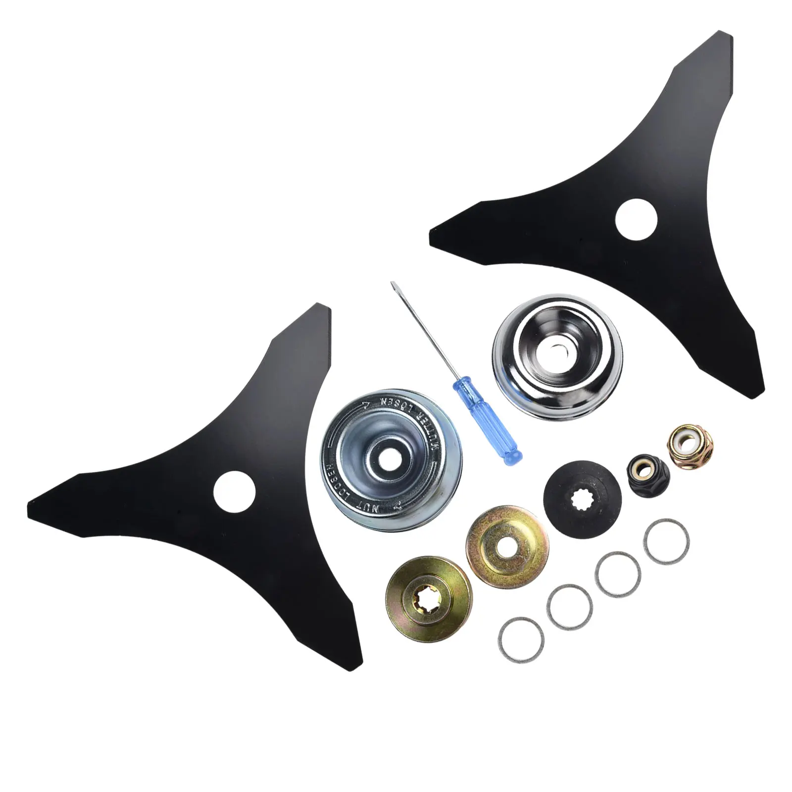 Outdoor Power Equipment Trimmer Blade Grass Eater String Trimmer Blade 2 Pack Brush Cutter Blades Carbon Steel
Outdoor Power Equipment Trimmer Blade Grass Eater String Trimmer Blade 2 Pack Brush Cutter Blades Carbon Steel