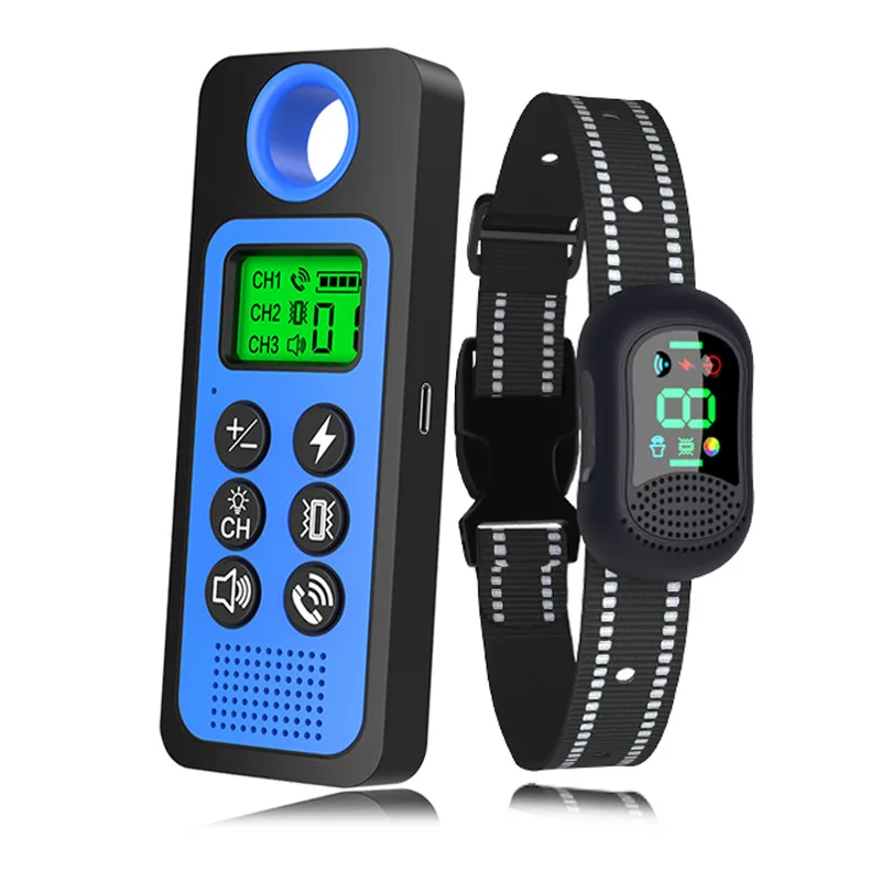 Pet Electronics Pet Smart Trainer Remote Control Dog Trainer Barking Stopper Dog Electric Neck Ring Electronic Collar
Pet Electronics Pet Smart Trainer Remote Control Dog Trainer Barking Stopper Dog Electric Neck Ring Electronic Collar
