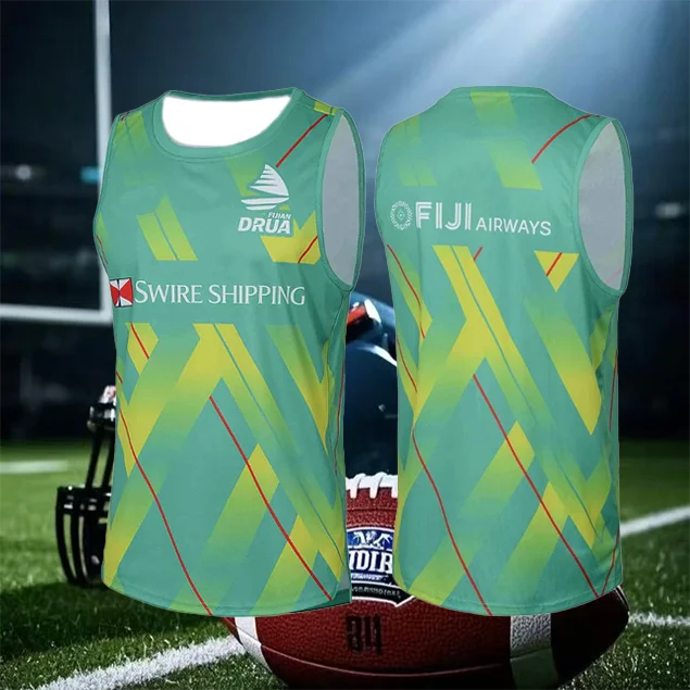 Одежда для регби Fiji для дома и на выезде, дышащая, быстросохнущая, модная тренировочная одежда с 3D принтом, трикотаж для регби, впитывающий пот
Одежда для регби Fiji для дома и на выезде, дышащая, быстросохнущая, модная тренировочная одежда с 3D принтом, трикотаж для регби, впитывающий пот