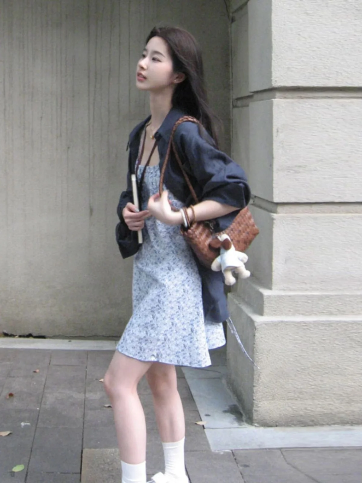 Cool Salt Street Style Two-Piece Set Floral Print Blouse And Halter Dress Fashionable Short Women Heightening Outfit Youthful
Cool Salt Street Style Two-Piece Set Floral Print Blouse And Halter Dress Fashionable Short Women Heightening Outfit Youthful