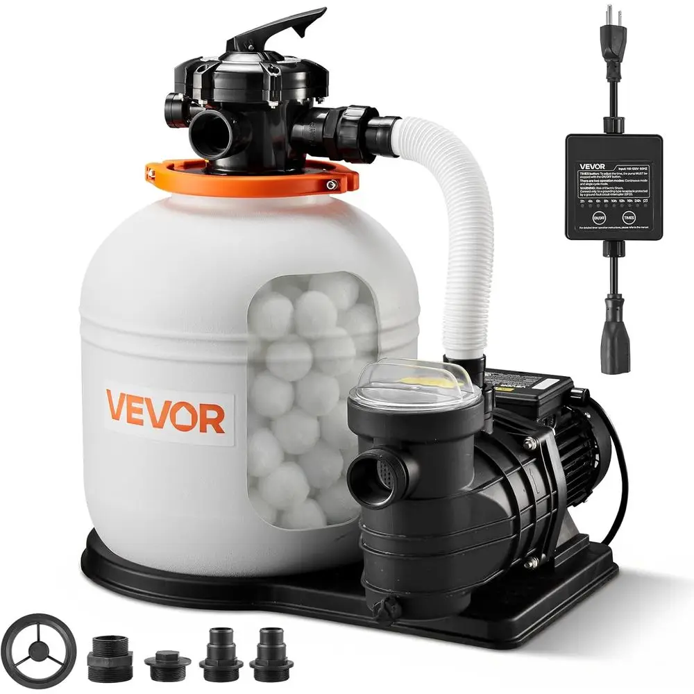 lase Sand ilter Pump, 16 in or Aove Ground Pool, 1 P 4400 GP, Swimming Pool ilter System witTimer, 6X aster iltration witMedia I
lase Sand ilter Pump, 16 in or Aove Ground Pool, 1 P 4400 GP, Swimming Pool ilter System witTimer, 6X aster iltration witMedia I