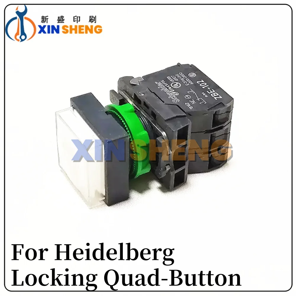 Best Quality Import Button Switch With Self-Locking Quad-Button Switch For Heidelberg Printing Machine Parts
Best Quality Import Button Switch With Self-Locking Quad-Button Switch For Heidelberg Printing Machine Parts