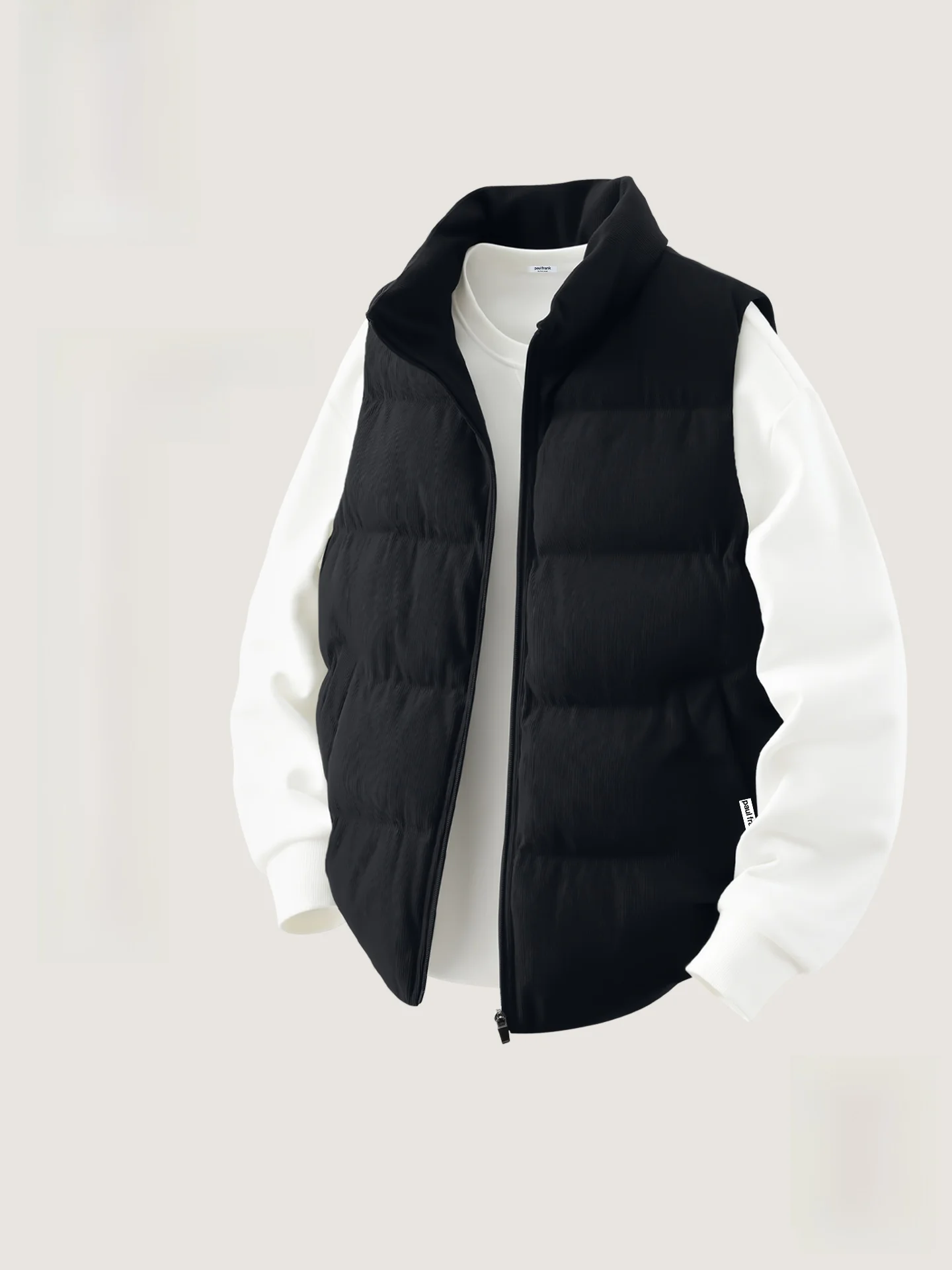 Men's Zipper Closure Corduroy Vest Svel Big Mouth Monkey Logo Winter Thiened Warm Faionable Workwear
Men's Zipper Closure Corduroy Vest Svel Big Mouth Monkey Logo Winter Thiened Warm Faionable Workwear