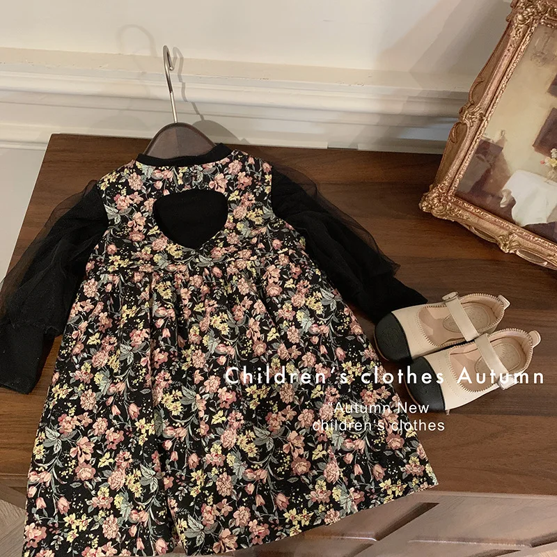 Girls' Dress Suit Autumn Children's Clothing Baby Girl Floral Suspender Skirt Stand-up Base Shirt Two-Piece Set
Girls' Dress Suit Autumn Children's Clothing Baby Girl Floral Suspender Skirt Stand-up Base Shirt Two-Piece Set