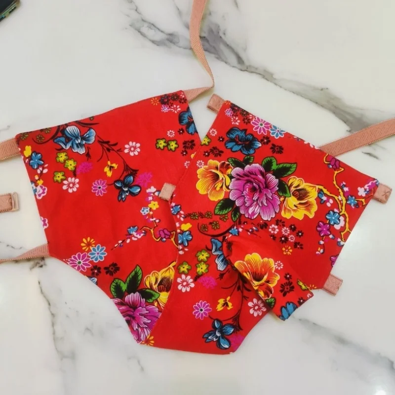 Men Sexy Floral With Sheath Briefs Cotton Fabric Soft Adjustable waistband Underwear Sissy DJ Club Bar BF Private Party Panties
Men Sexy Floral With Sheath Briefs Cotton Fabric Soft Adjustable waistband Underwear Sissy DJ Club Bar BF Private Party Panties