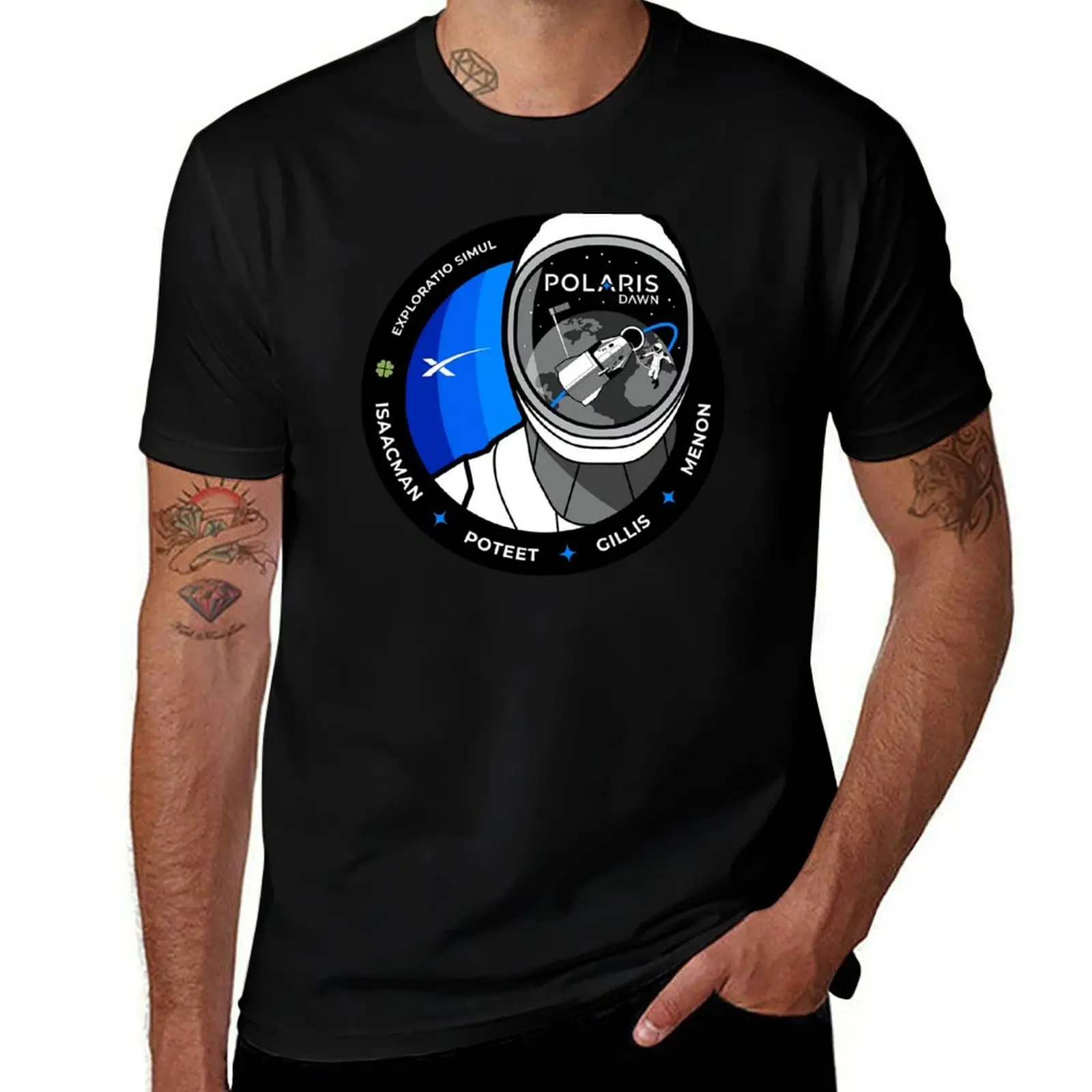 Polaris Dawn Mission Patch T-Shirt gifts for boyfriend blacks man t shirt new edition mens graphic t-shirts pack
Polaris Dawn Mission Patch T-Shirt gifts for boyfriend blacks man t shirt new edition mens graphic t-shirts pack