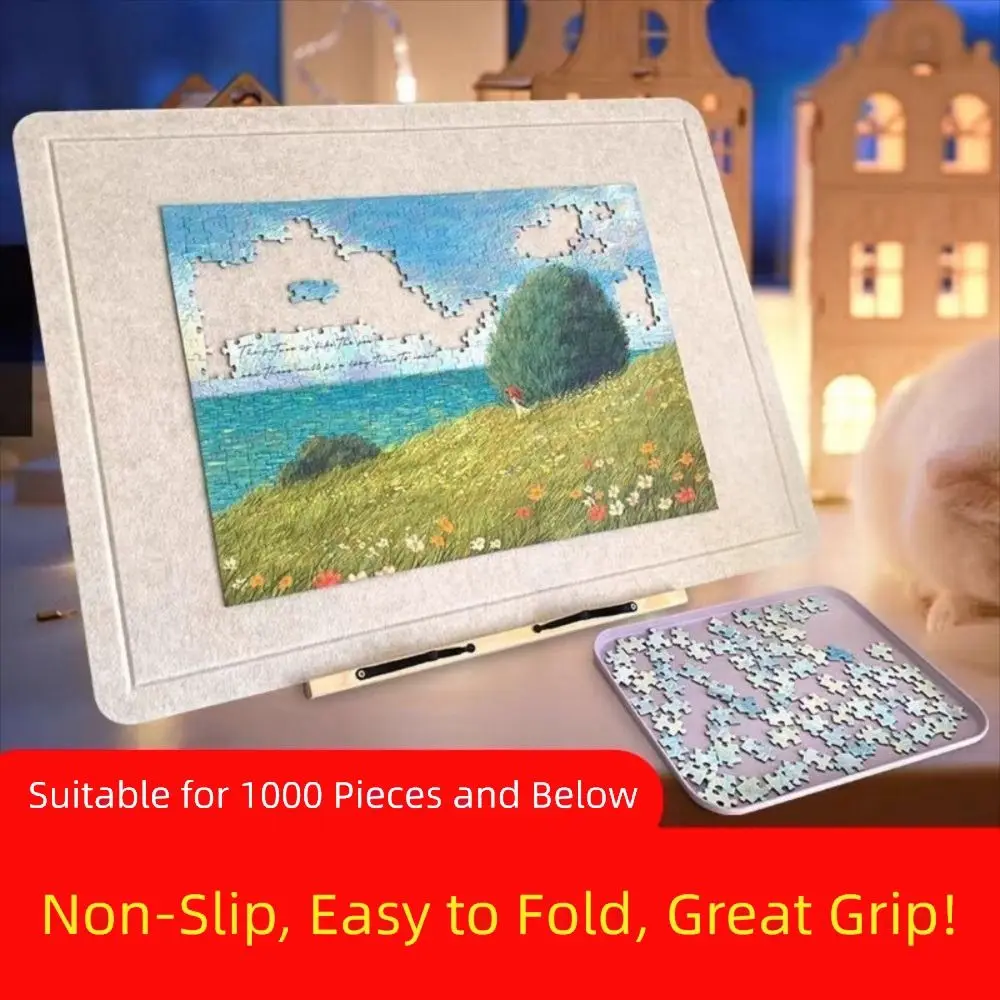 Foldable Felt Puzzle Board Thickened Non-Slip Puzzle Saver Pad Moisture-proof Large Size Puzzle Organization
Foldable Felt Puzzle Board Thickened Non-Slip Puzzle Saver Pad Moisture-proof Large Size Puzzle Organization