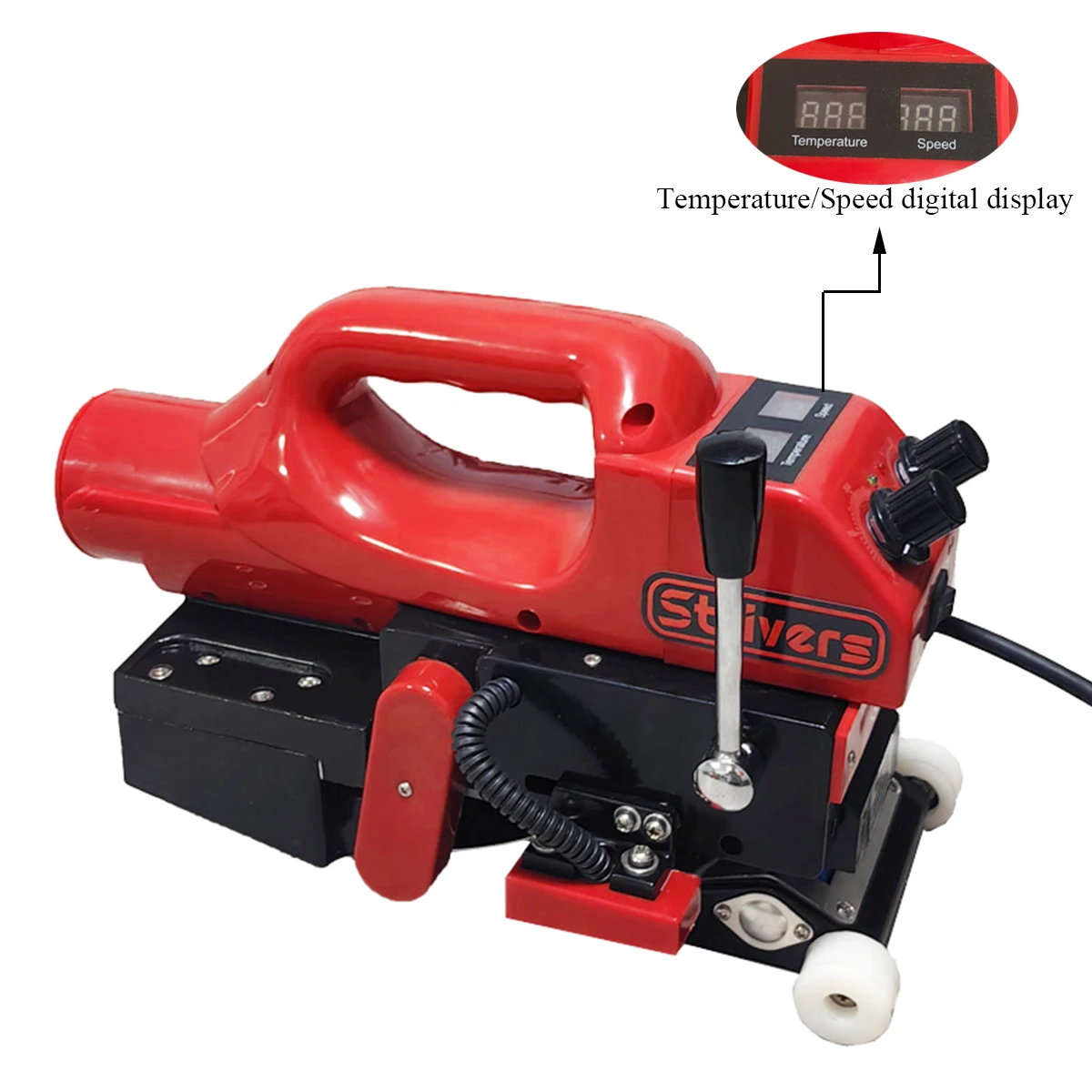 (ST-800DG2)Temperature/Speed Digital Display Hot Wedge Welding Machine CE Certification Plastic Geomembrane Hot Wedge Welder
(ST-800DG2)Temperature/Speed Digital Display Hot Wedge Welding Machine CE Certification Plastic Geomembrane Hot Wedge Welder