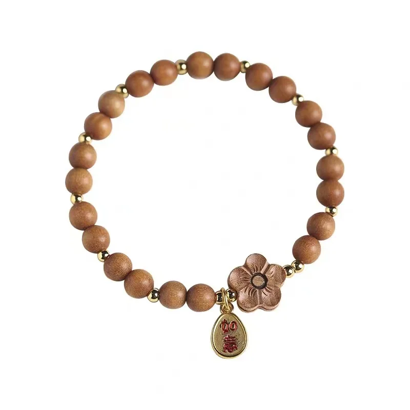 Sandalwood Bracelet 6mm Single Circle Light Fragrant Elegant Forest Style Rosewood Prayer Beads Bracelet Gifts
Sandalwood Bracelet 6mm Single Circle Light Fragrant Elegant Forest Style Rosewood Prayer Beads Bracelet Gifts