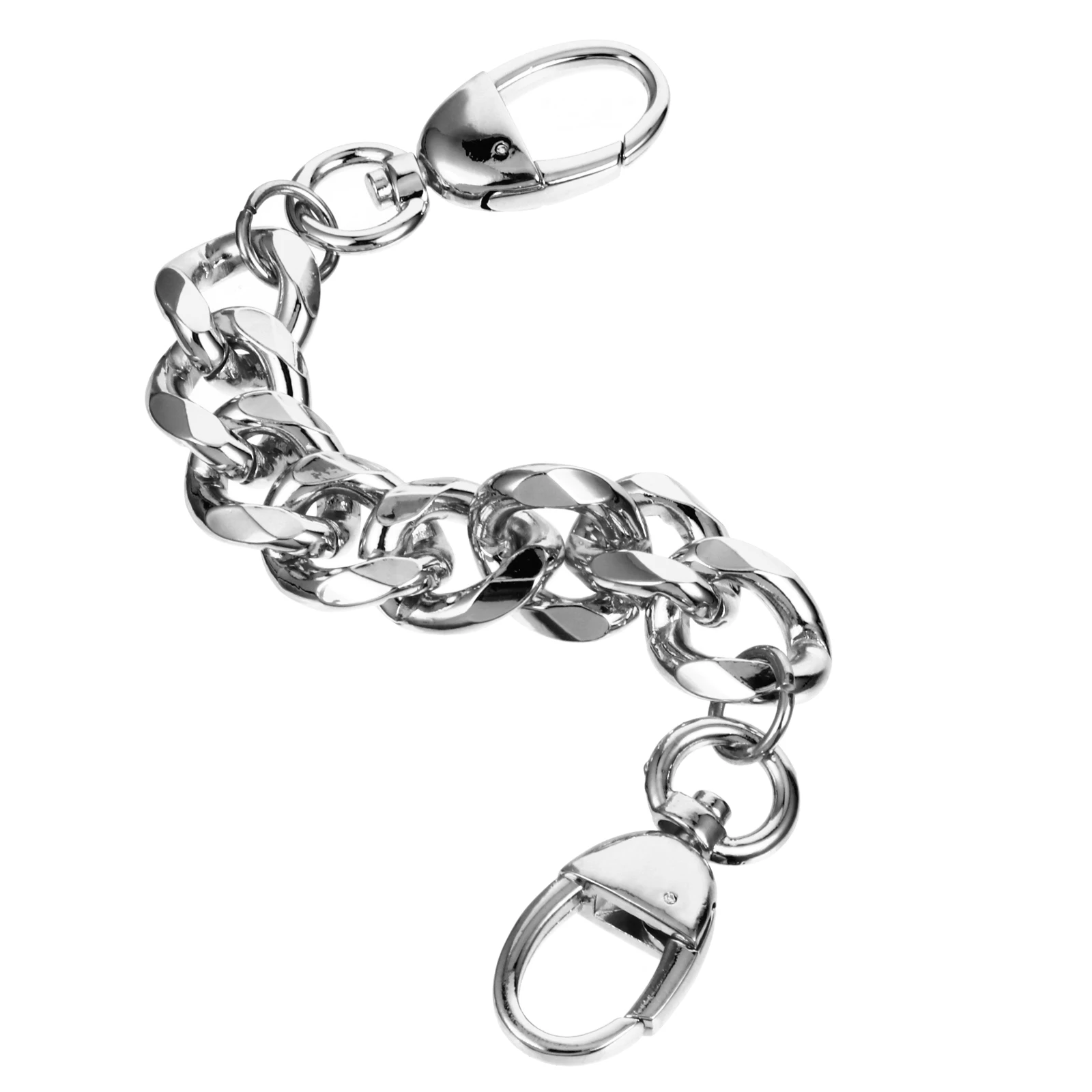 1pc Metal Bag Chain Chunky Silver Accessories for Women Handbags Purse Strap Replacement Durable Travel Lady Lightweight DIY
1pc Metal Bag Chain Chunky Silver Accessories for Women Handbags Purse Strap Replacement Durable Travel Lady Lightweight DIY