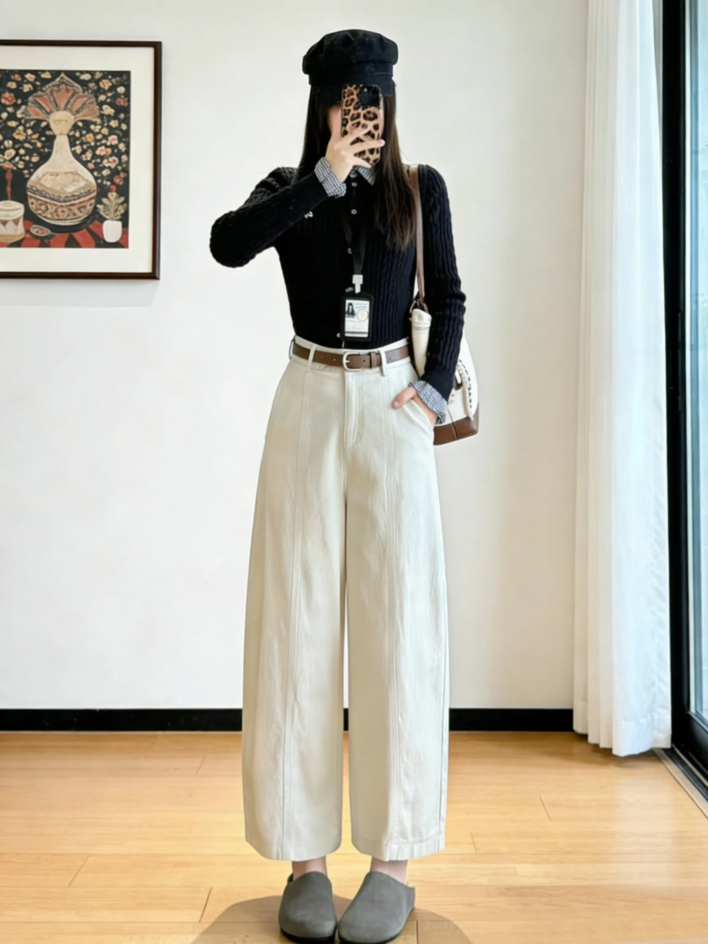 Женские брюки с высокой талией, широкие, прямые, свободные, повседневные, для работы, маленькие размеры, весна 2026, новинка
Женские брюки с высокой талией, широкие, прямые, свободные, повседневные, для работы, маленькие размеры, весна 2026, новинка