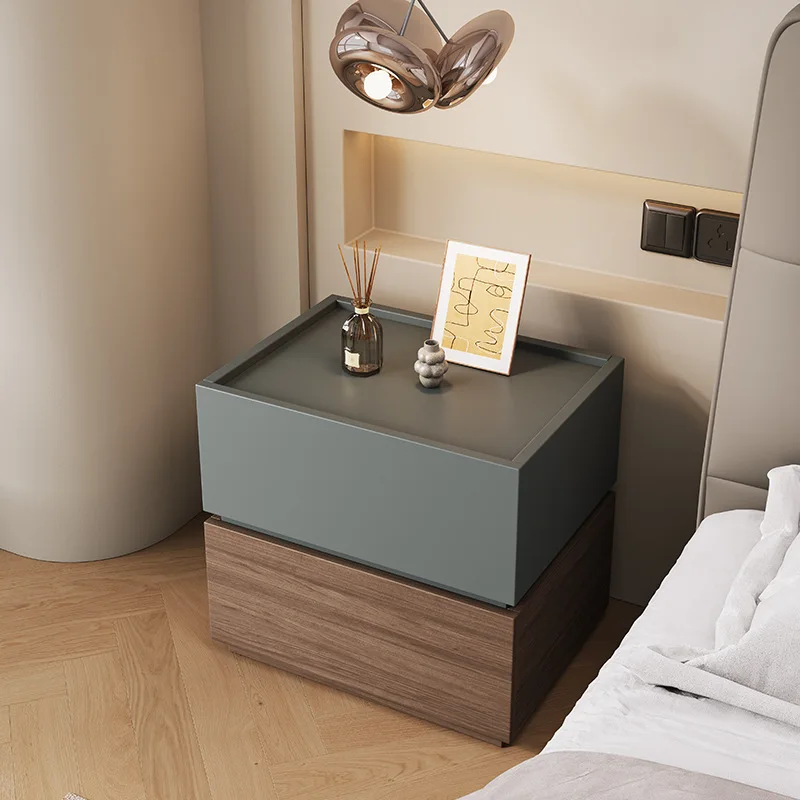 All solid wood bedside table bedroom household bedside storage building block locker
All solid wood bedside table bedroom household bedside storage building block locker
