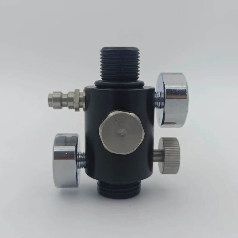 New Adjustable Valve Output 0-3000psi Pneumatic Air Cylinder Tank Bottle High Pressure M18*1.5
New Adjustable Valve Output 0-3000psi Pneumatic Air Cylinder Tank Bottle High Pressure M18*1.5