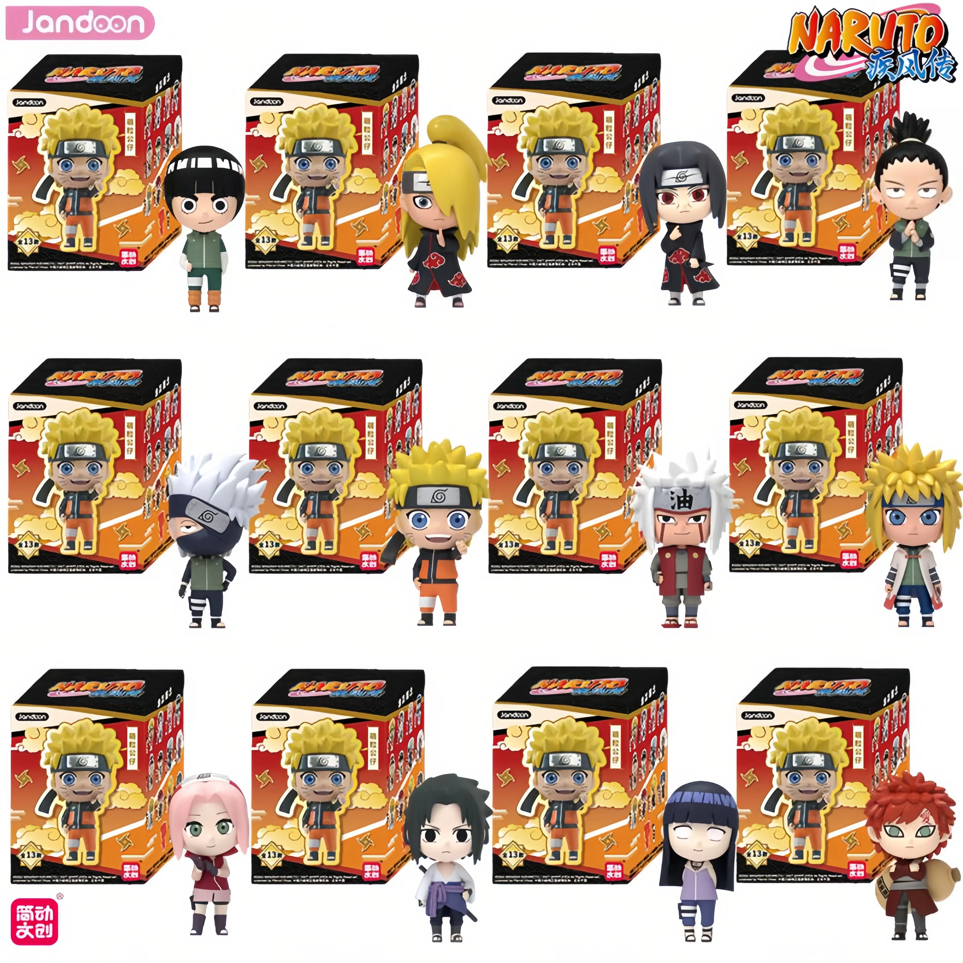 Original Jandoon Naruto Shippuden Mini Figure Set 12 Pcs - Kawaii Moe Particle Style Collectible Blind Box Toy Gift
Original Jandoon Naruto Shippuden Mini Figure Set 12 Pcs - Kawaii Moe Particle Style Collectible Blind Box Toy Gift
