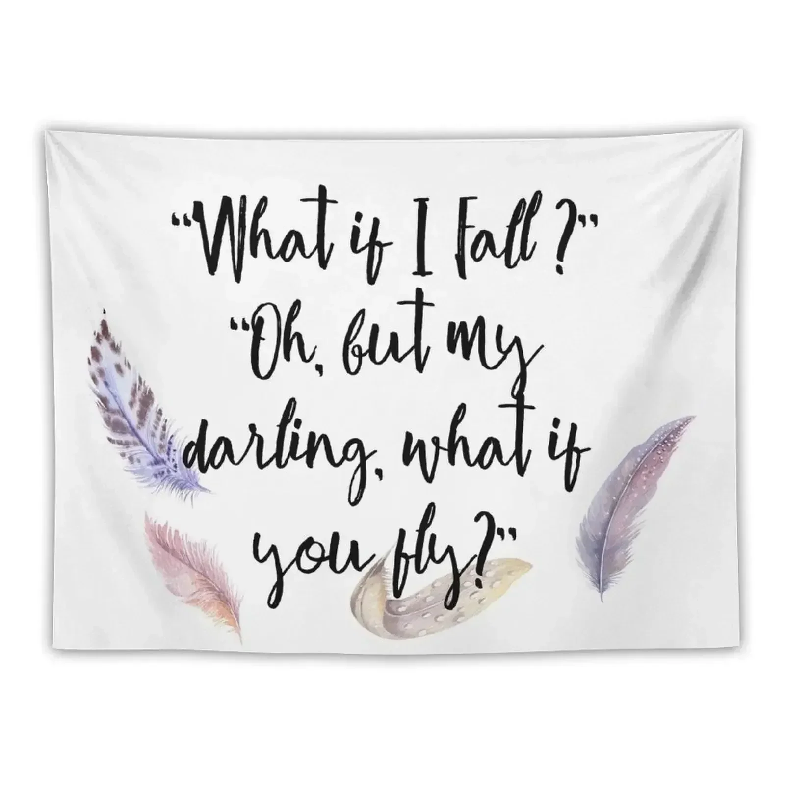 What if you fly Feather whimsy. Tapestry Bedroom Decoration Wallpaper Bedroom Funny Tapestry
What if you fly Feather whimsy. Tapestry Bedroom Decoration Wallpaper Bedroom Funny Tapestry