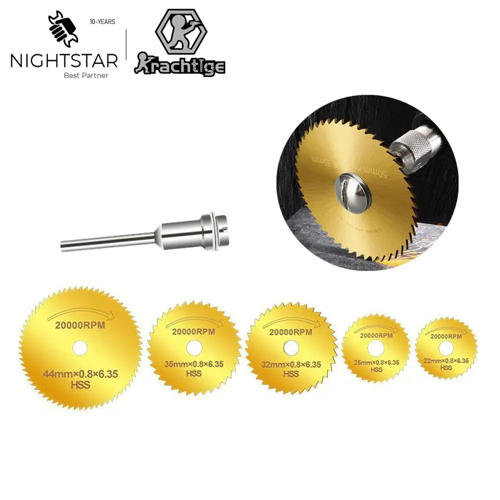 Krachtige 6Pcs Hss Mini Circular Saw Blades Titanium Blades Cutting Disc Dremel Accessories for Wood Aluminum Cutting
Krachtige 6Pcs Hss Mini Circular Saw Blades Titanium Blades Cutting Disc Dremel Accessories for Wood Aluminum Cutting