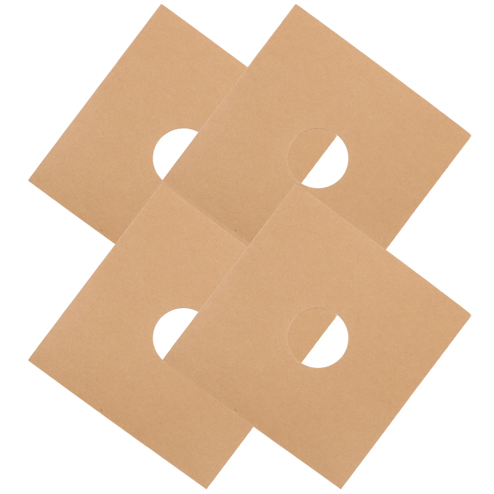 4pcs Sleeves Kraft Paper Record Storage For Vinyl Records Durable Ventilated Design Portable Gift Packaging Black Vinyl Record
4pcs Sleeves Kraft Paper Record Storage For Vinyl Records Durable Ventilated Design Portable Gift Packaging Black Vinyl Record