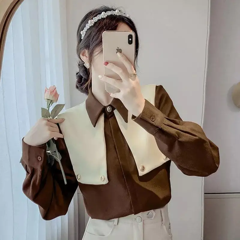 Shirts & Blouses For Women Wear To Work Korean Style Formal Dress Tall Elegant And Youthful Corduroy Woman Top Office Outfits
Shirts & Blouses For Women Wear To Work Korean Style Formal Dress Tall Elegant And Youthful Corduroy Woman Top Office Outfits