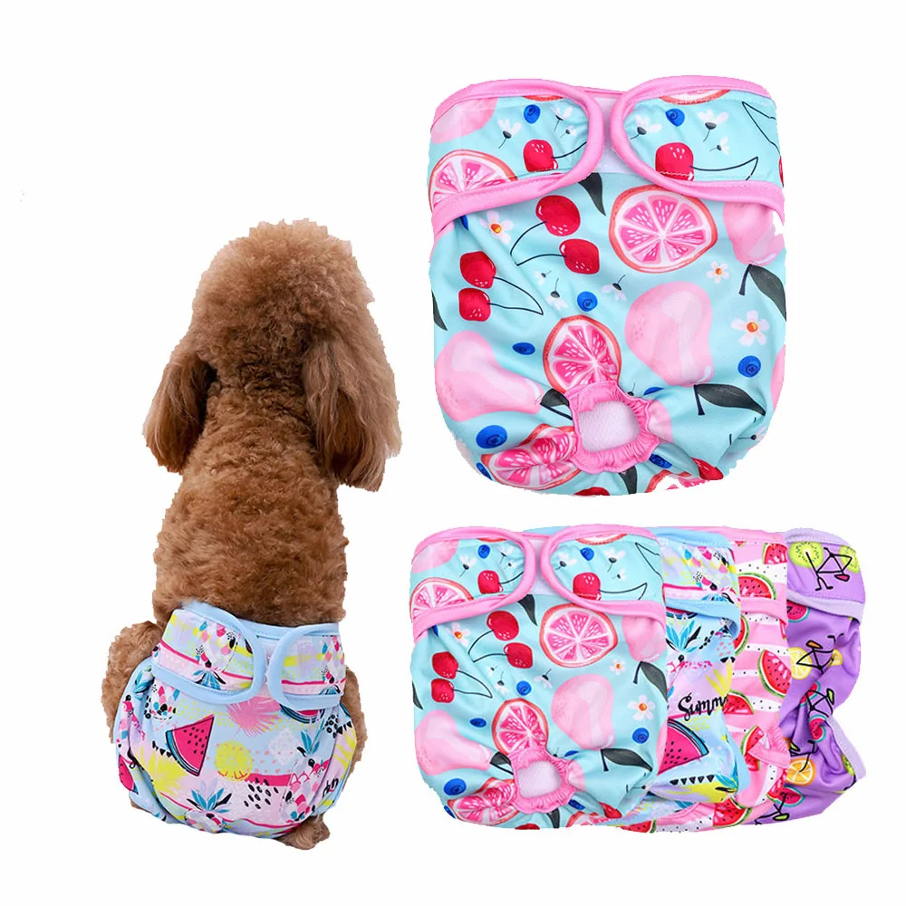 Washable Dogs Diapers Female Pet Diapers Puppy Diaper Highly Absorbent Female Dog Diaper for Pet Heat Incontinence
Washable Dogs Diapers Female Pet Diapers Puppy Diaper Highly Absorbent Female Dog Diaper for Pet Heat Incontinence