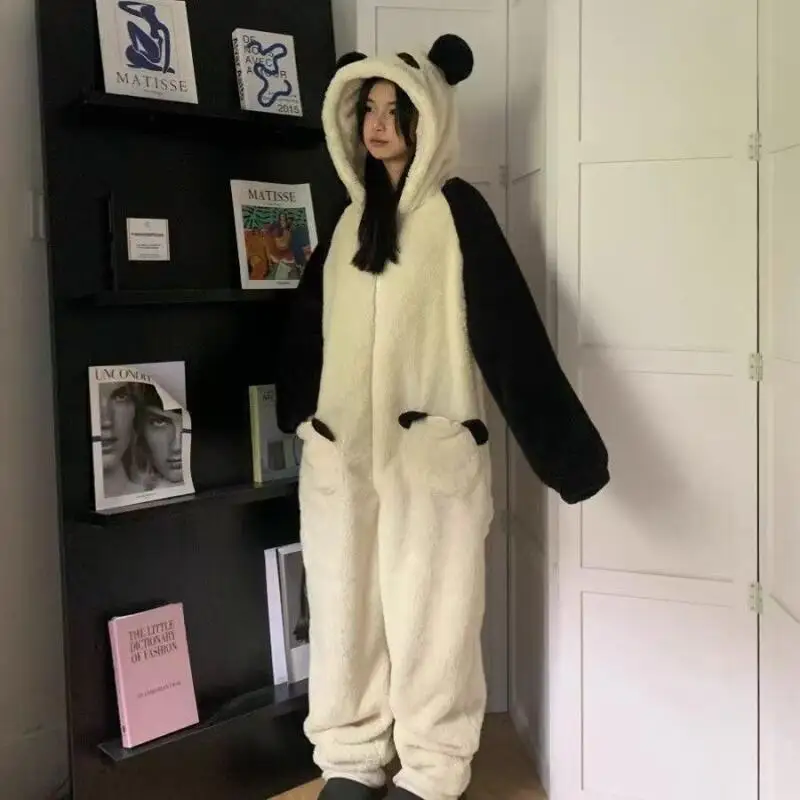 Сиамские пижамы с героями мультфильмов, зимняя утепленная новая ночная рубашка на флисовой подкладке для девочек, фланелевая теплая одежда для сна, милая женская домашняя одежда с капюшоном
Сиамские пижамы с героями мультфильмов, зимняя утепленная новая ночная рубашка на флисовой подкладке для девочек, фланелевая теплая одежда для сна, милая женская домашняя одежда с капюшоном