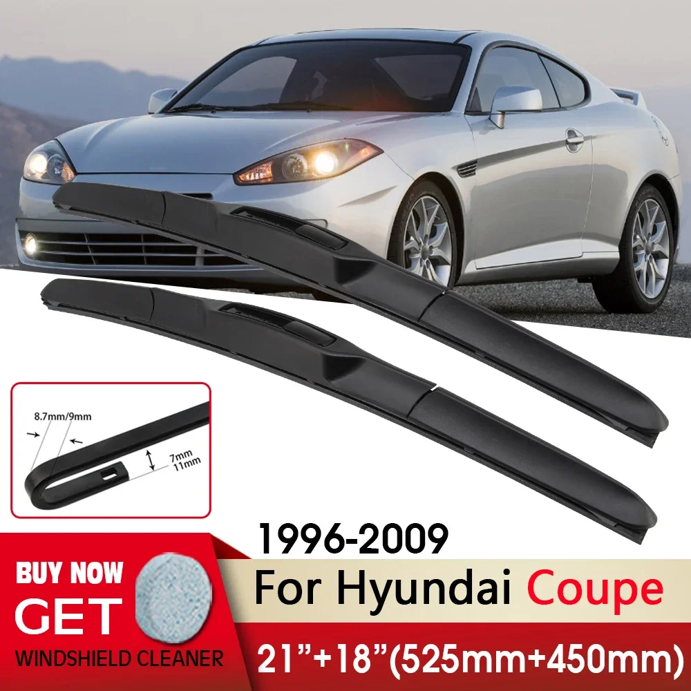 KAWOO Car Wiper Front Wiper Blade 21"+18" For Hyundai Coupe 1996-2009 Fit U Hook Arm Front Windscreen Wipers Auto Accessories
KAWOO Car Wiper Front Wiper Blade 21"+18" For Hyundai Coupe 1996-2009 Fit U Hook Arm Front Windscreen Wipers Auto Accessories