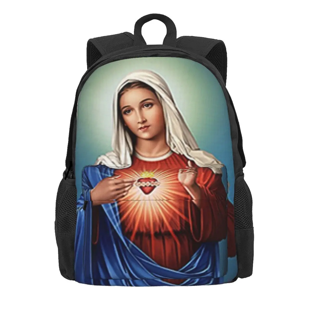 Immaculate Heart Of Mary Virgin Mary Backpack Daypack Large Capacity Children BookBag School Bag Shoulder Bags for Men Women
Immaculate Heart Of Mary Virgin Mary Backpack Daypack Large Capacity Children BookBag School Bag Shoulder Bags for Men Women