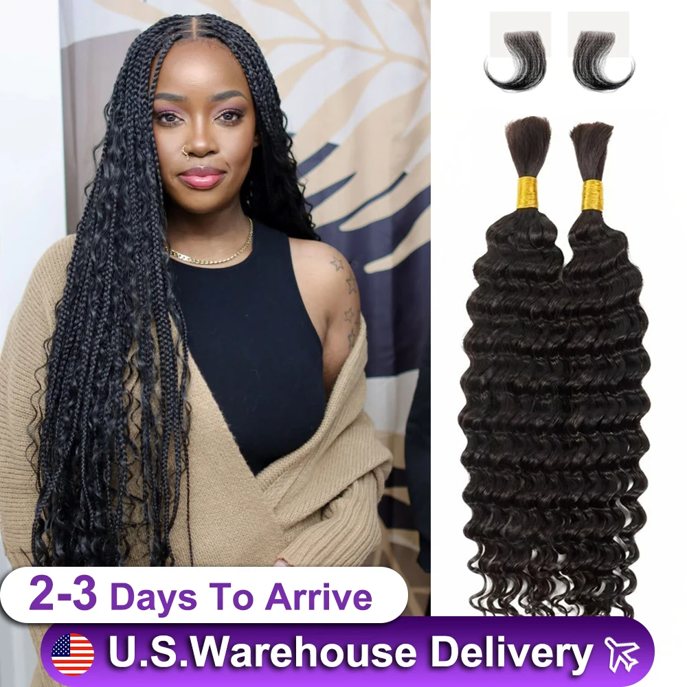 Natural Color Deep Wave Bundles 28 30 2/3/4PCS 100% Human Hair Extensions Unprocessed Virgin bulk Human Hair for Braiding
Natural Color Deep Wave Bundles 28 30 2/3/4PCS 100% Human Hair Extensions Unprocessed Virgin bulk Human Hair for Braiding