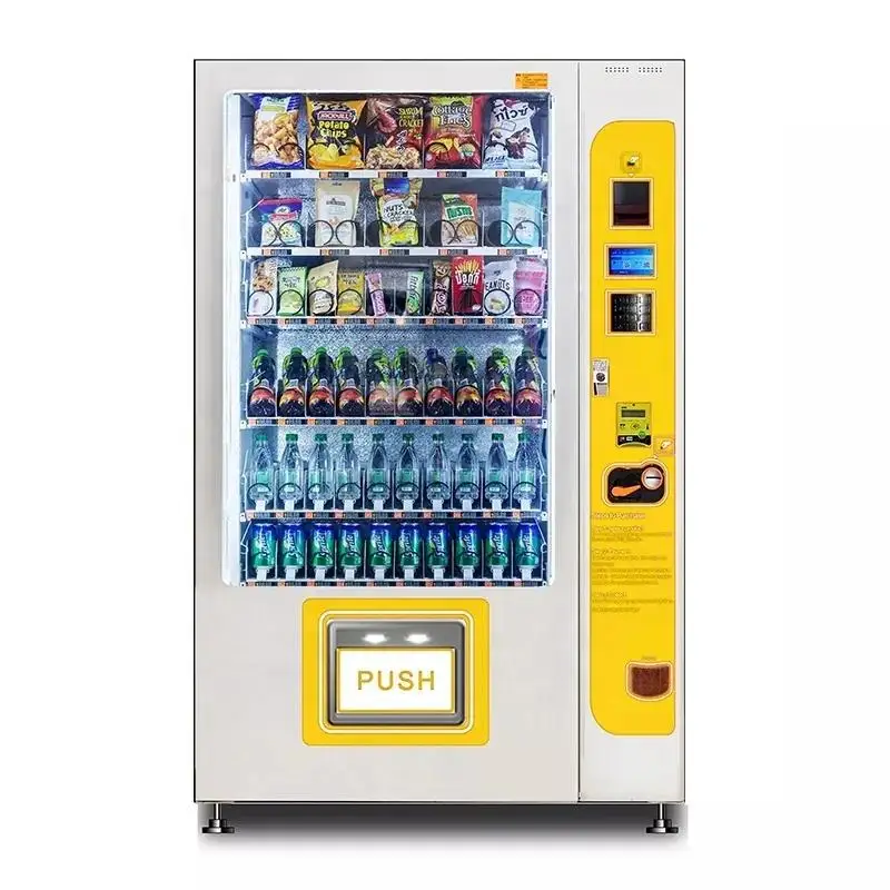 Торговый автомат FOODLINE для холодных напитков на заказ, умный холодильник для напитков, торговый автомат для энергетических напитков
Торговый автомат FOODLINE для холодных напитков на заказ, умный холодильник для напитков, торговый автомат для энергетических напитков