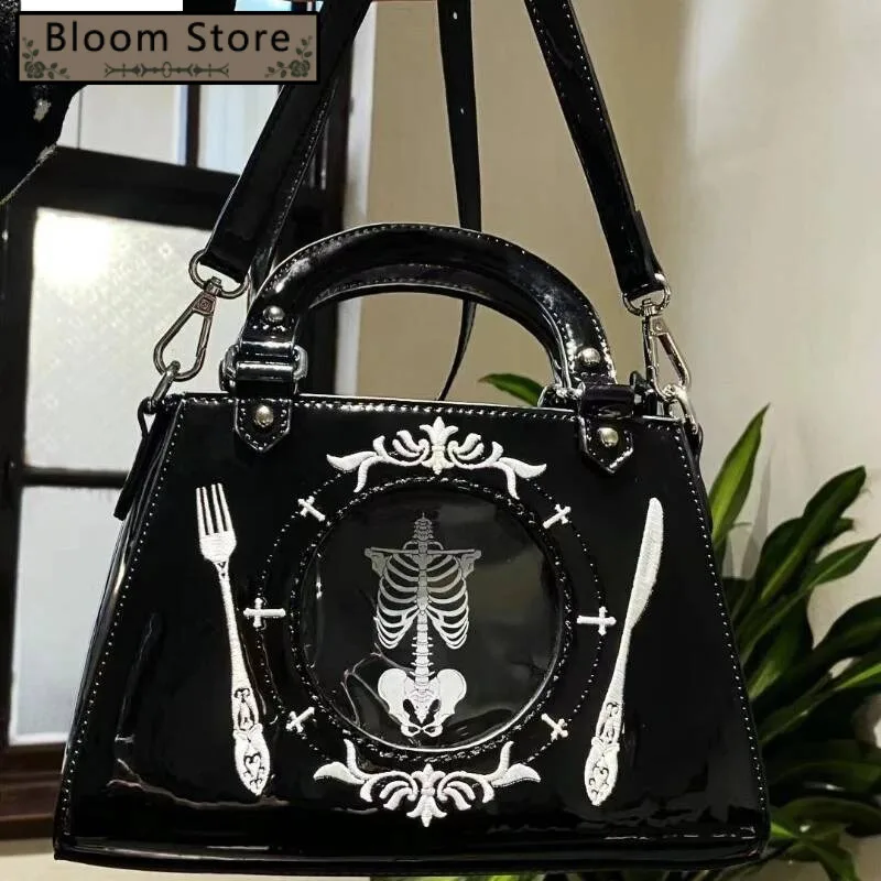 Vintage Haruku Punk Gothic Shoulder Underarm Bag Fashion Sweet Cool Y2k Aesthetic Handbags Casual Women Transparent Ita Bags
Vintage Haruku Punk Gothic Shoulder Underarm Bag Fashion Sweet Cool Y2k Aesthetic Handbags Casual Women Transparent Ita Bags