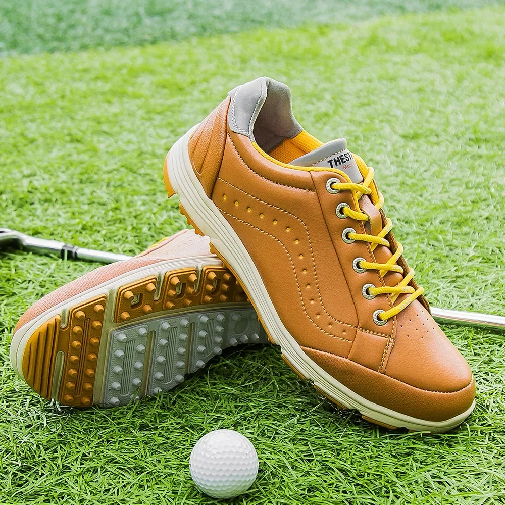 Waterproof Men Golf Shoes Professional Spikeless Golf Sport Sneakers for Men Big Size Golf Walking Shoes Classic Mens Trainers
Waterproof Men Golf Shoes Professional Spikeless Golf Sport Sneakers for Men Big Size Golf Walking Shoes Classic Mens Trainers