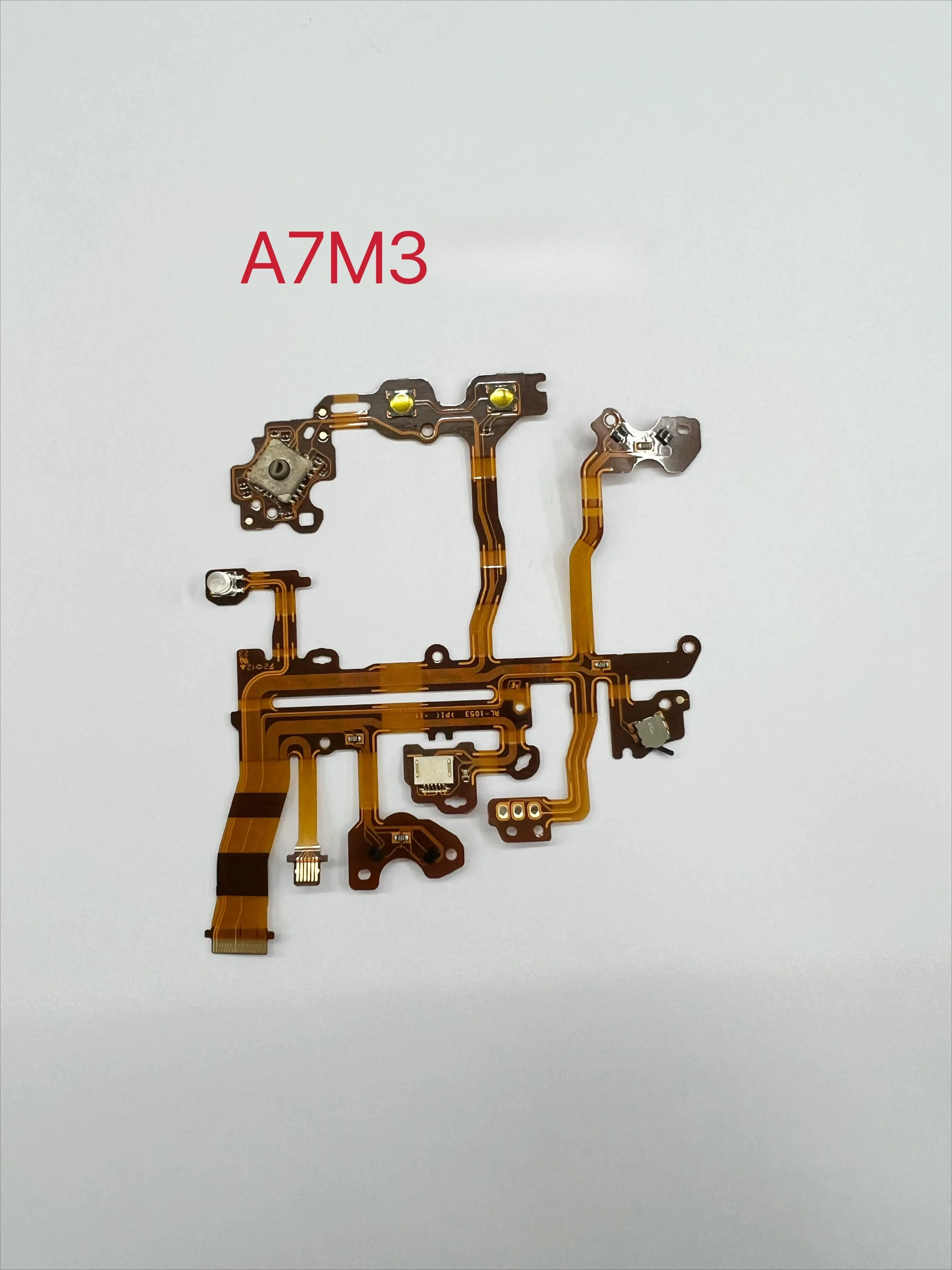 Top Cover Flex Cable, Power On Flex Cable and Mode Switch Flex Cable Compatible for Sony ILCE7M3 A7M3 A7R3, Second-hand Goods
Top Cover Flex Cable, Power On Flex Cable and Mode Switch Flex Cable Compatible for Sony ILCE7M3 A7M3 A7R3, Second-hand Goods