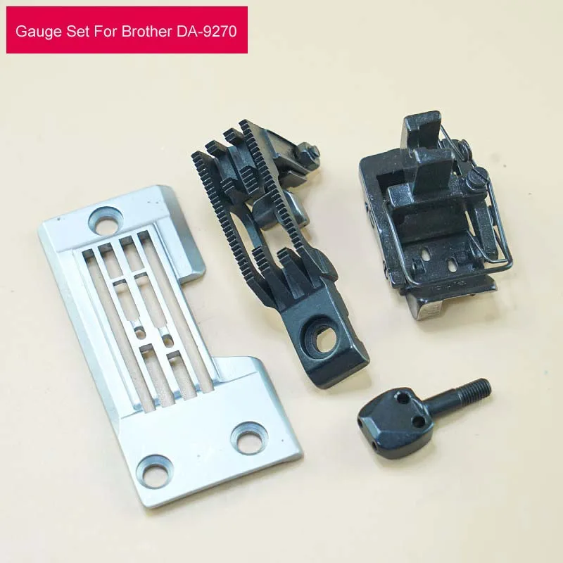 Gauge Set For Brother DA-9270 Industrial 2-Needle Feed off the Arm Double Chain Stitch Sewing Machine Accessories Apparel Parts
Gauge Set For Brother DA-9270 Industrial 2-Needle Feed off the Arm Double Chain Stitch Sewing Machine Accessories Apparel Parts