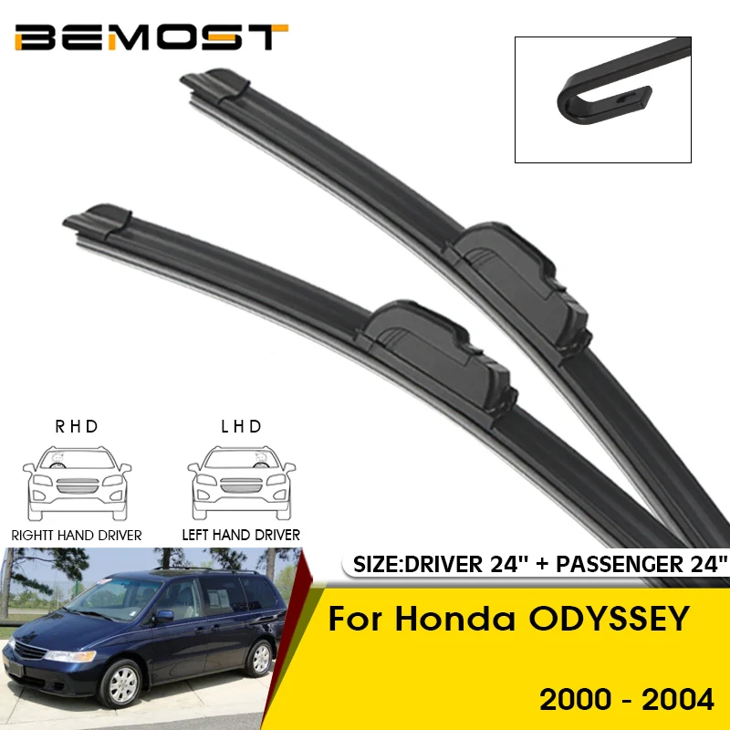 Car Wiper Blades For Honda ODYSSEY 2000-2004 Windshield Windscreen Front Window Blades 24"+24" Car Accessories
Car Wiper Blades For Honda ODYSSEY 2000-2004 Windshield Windscreen Front Window Blades 24"+24" Car Accessories