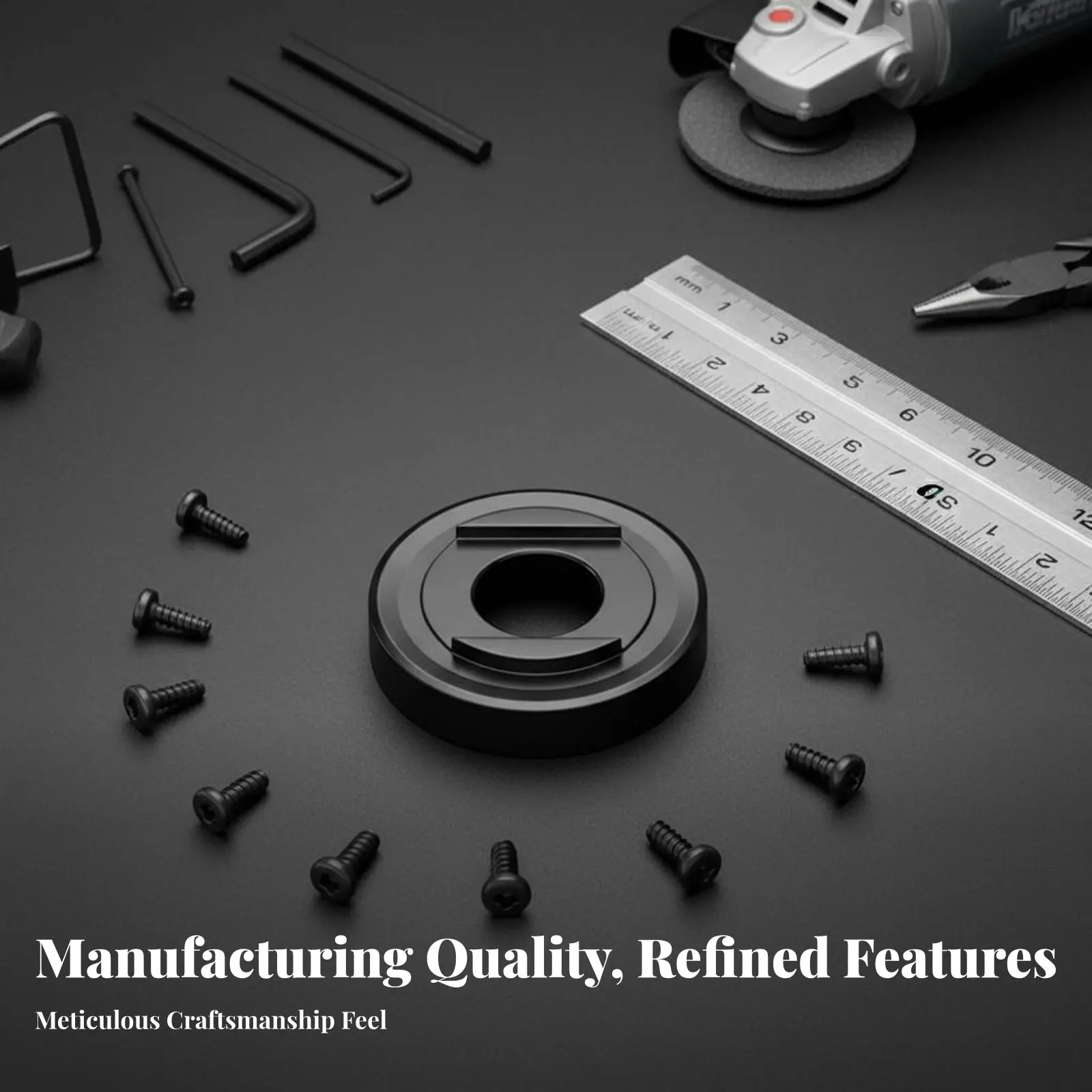 2Pcs Grinder Flange Nut Set Universal Adapter Hardware Accessory High-Speed Rated for Metalworkers Professionals Angle Grinder
2Pcs Grinder Flange Nut Set Universal Adapter Hardware Accessory High-Speed Rated for Metalworkers Professionals Angle Grinder