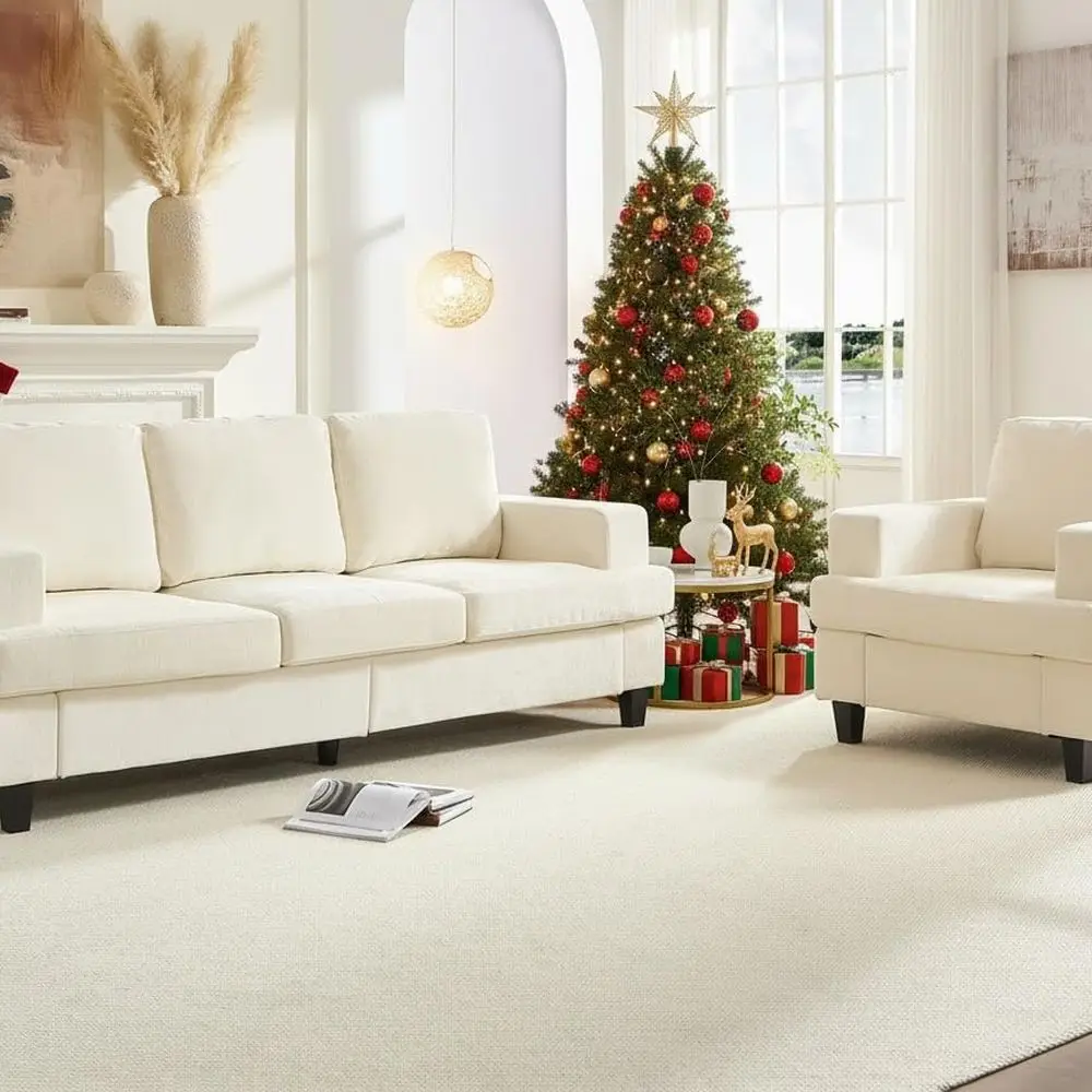 Комплект диванов для гостиной из 2 предметов, 3-местный секционный диван и наборы стульев шириной 82, модульная секционная меховая ткань из синели
Комплект диванов для гостиной из 2 предметов, 3-местный секционный диван и наборы стульев шириной 82, модульная секционная меховая ткань из синели