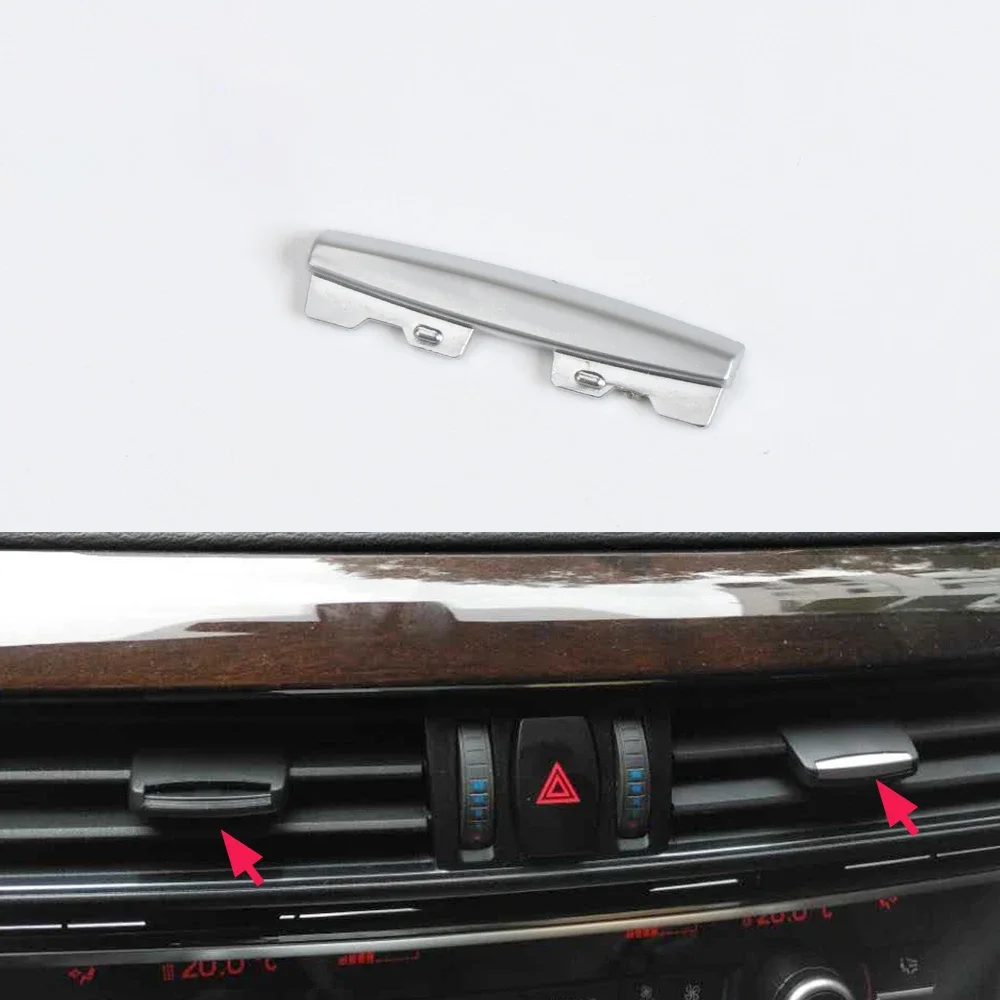 Car Chromeplate Air Conditioning Vent Toggle Piece Outlet Card Pad Clip Wind Direction Adjustment Plectrum For BMW X5 X6 F15 F16 
Car Chromeplate Air Conditioning Vent Toggle Piece Outlet Card Pad Clip Wind Direction Adjustment Plectrum For BMW X5 X6 F15 F16
