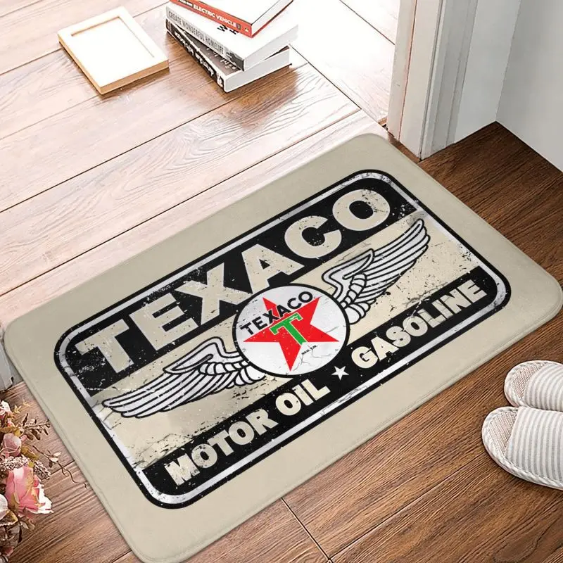 Vintage Texaco Sign Floor Door Bathroom Kitchen Mats Anti-Slip Outdoor Doormat Bedroom Balcony Entrance Rug Carpet Footpad
Vintage Texaco Sign Floor Door Bathroom Kitchen Mats Anti-Slip Outdoor Doormat Bedroom Balcony Entrance Rug Carpet Footpad