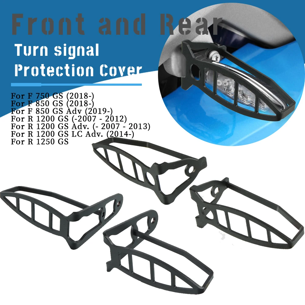 Front & Rear Turn Signal Light Protection Shield Guard Cover For BMW R1200GS R1250GS R1200RS F850GS K1200R K1300R F800R F750GS
Front & Rear Turn Signal Light Protection Shield Guard Cover For BMW R1200GS R1250GS R1200RS F850GS K1200R K1300R F800R F750GS