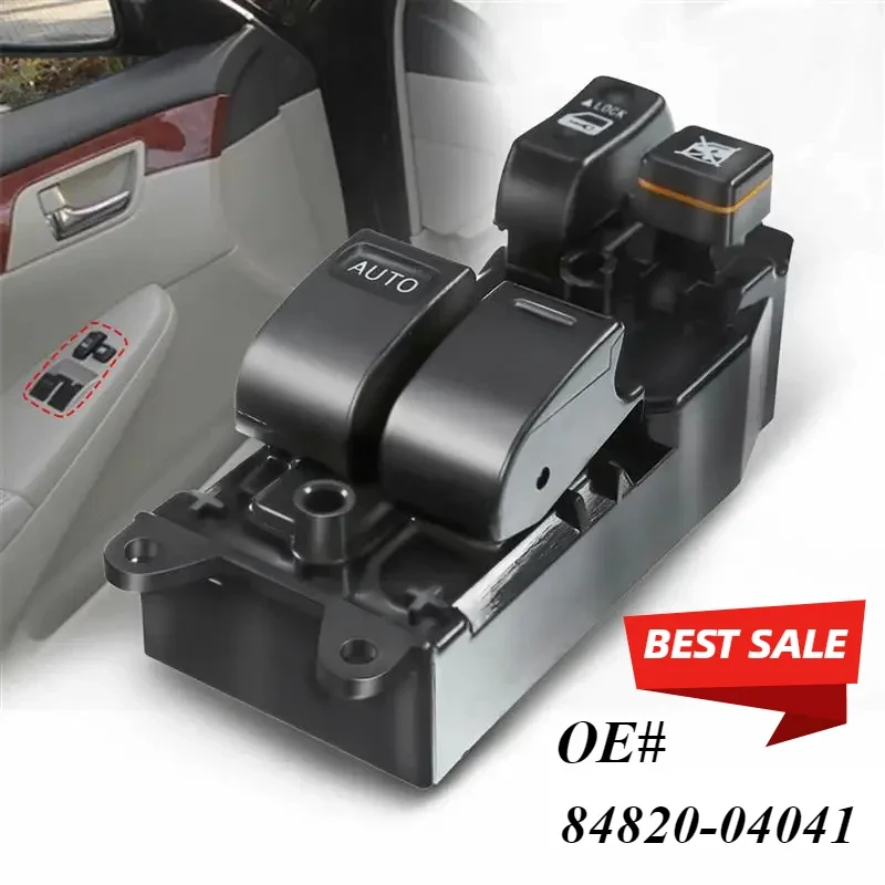 Master Power Window Switch For Toyota 98-00 Sienna 99-03 Solara 01-11 Tacoma 00-06 Tundra 84820-08010 8482008011 901712 901-712
Master Power Window Switch For Toyota 98-00 Sienna 99-03 Solara 01-11 Tacoma 00-06 Tundra 84820-08010 8482008011 901712 901-712