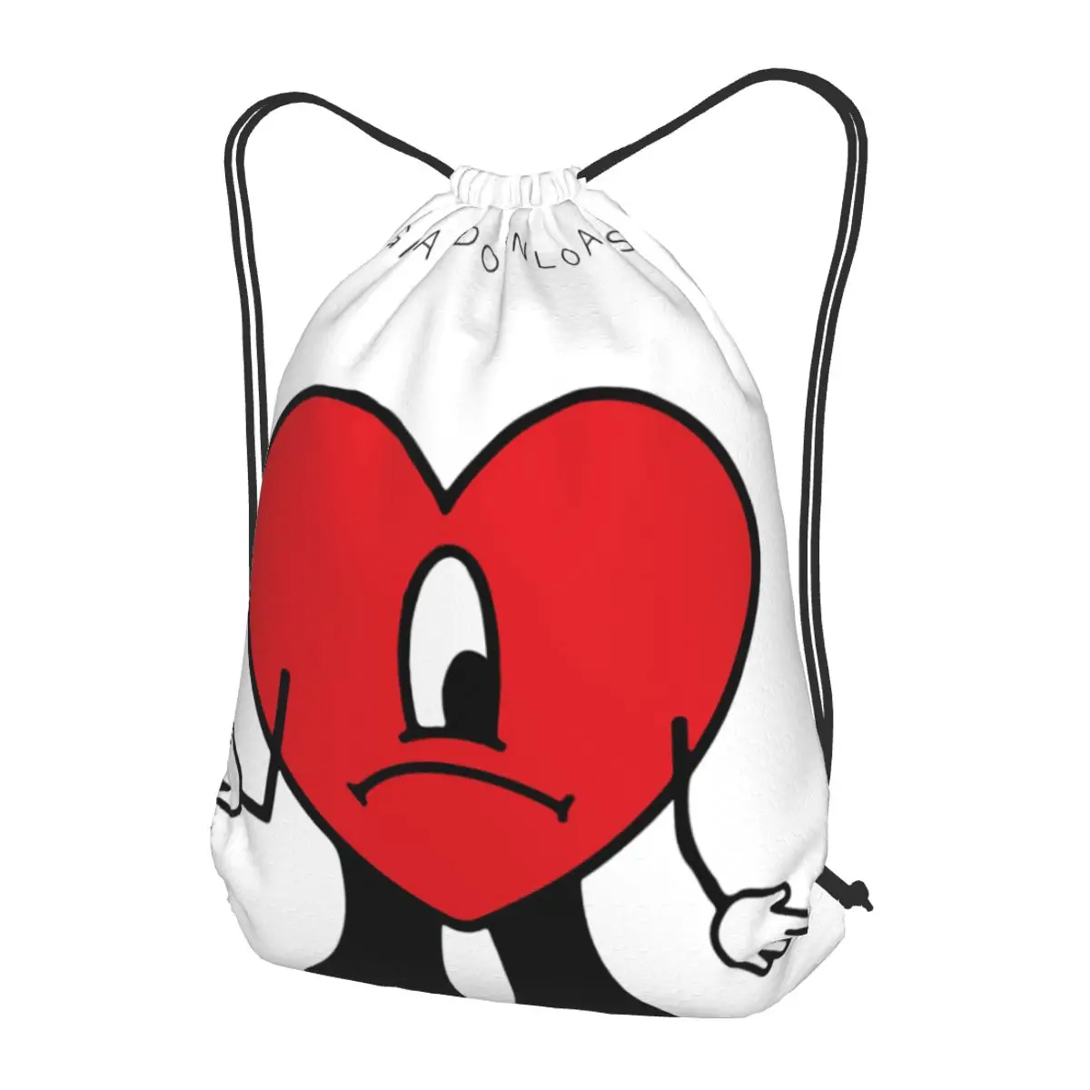 Bad Bunny Rapper Reggaeton Artist Backpacks Fashion Drawstring Bags Sports Bag Book Bags for Travel School
Bad Bunny Rapper Reggaeton Artist Backpacks Fashion Drawstring Bags Sports Bag Book Bags for Travel School