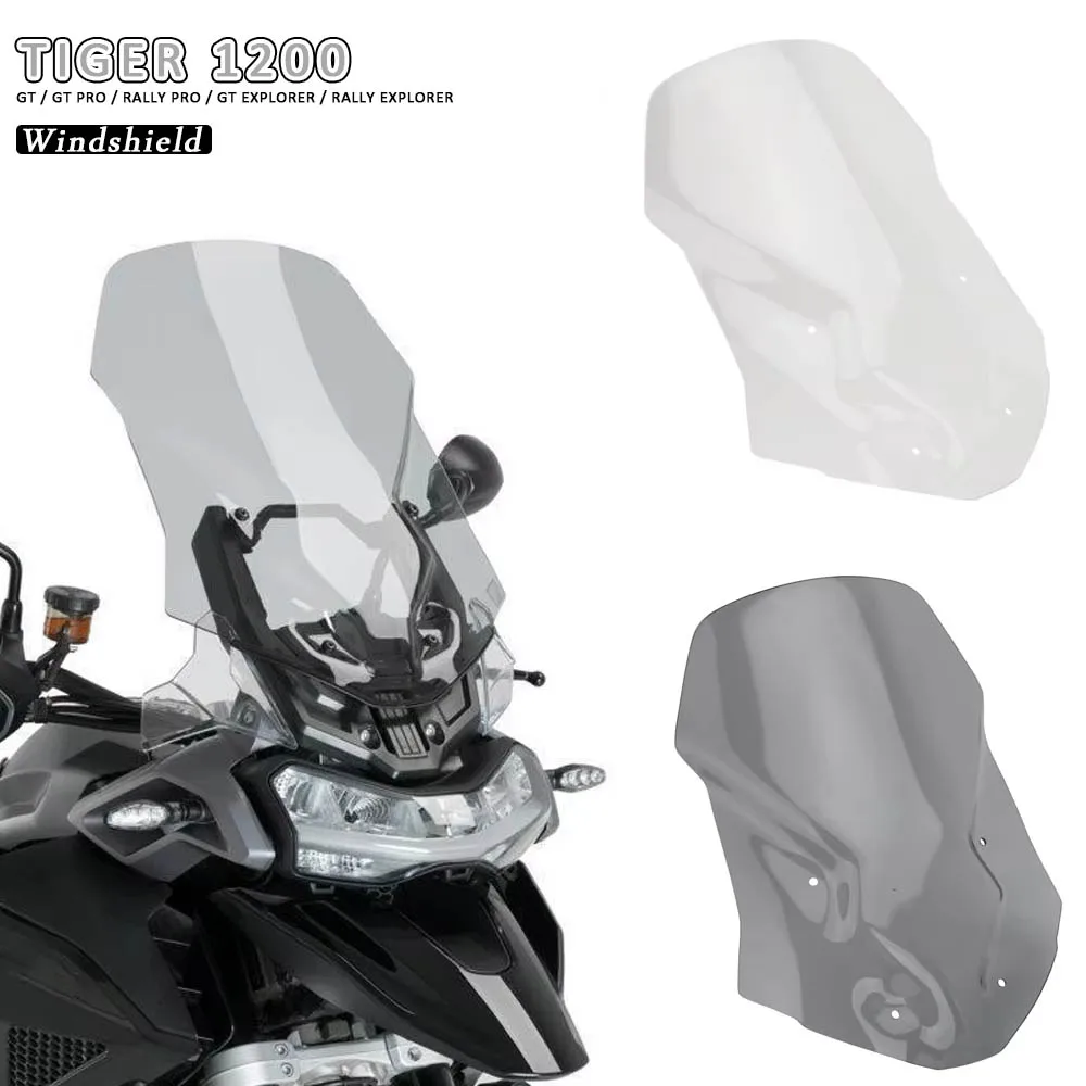 New Motorcycle Windscreen Windshield Covers For Tiger1200 GT Pro Tiger 1200 GT/GT Explorer/Rally Pro/Rally Explorer 2022-2024
New Motorcycle Windscreen Windshield Covers For Tiger1200 GT Pro Tiger 1200 GT/GT Explorer/Rally Pro/Rally Explorer 2022-2024