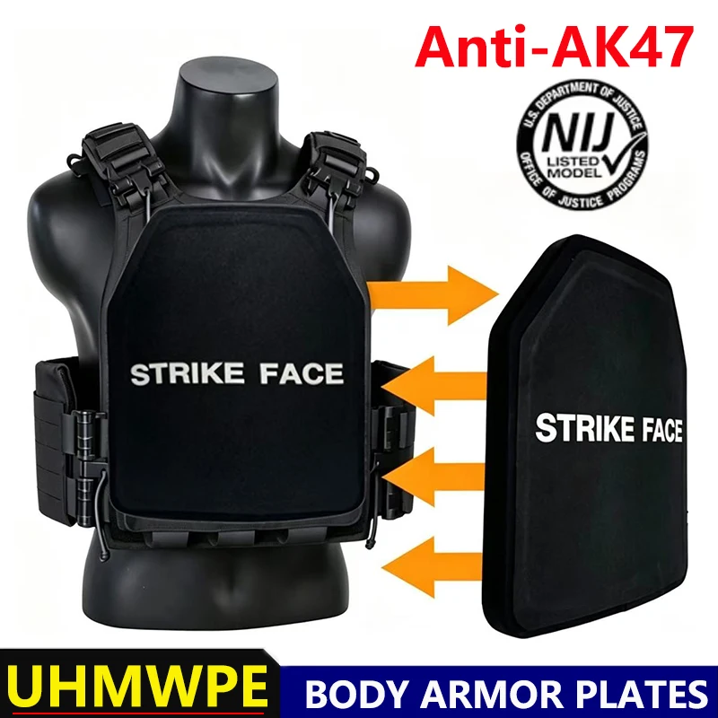 Protective board UHMWPE lightweight anti MSC 7.62mm IVL protective board 10X12 inch plug-in tactical vest defense shield
Protective board UHMWPE lightweight anti MSC 7.62mm IVL protective board 10X12 inch plug-in tactical vest defense shield