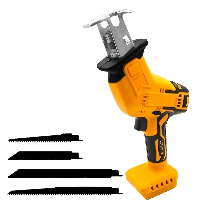 Electric Cordless Saw, Cordless Saw Blade - Brushless Power Tool For Wood, Metal, And PVC Cutting - 0-3500SPM Variable Speed, Co
Electric Cordless Saw, Cordless Saw Blade - Brushless Power Tool For Wood, Metal, And PVC Cutting - 0-3500SPM Variable Speed, Co